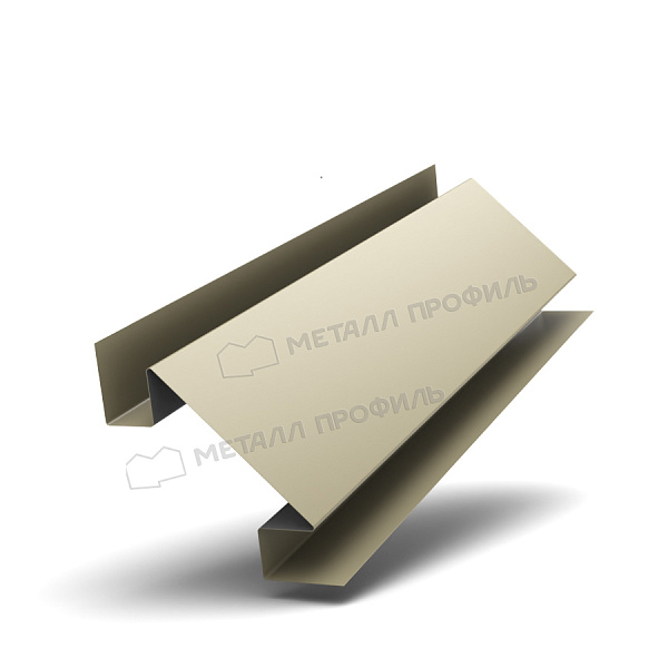 Планка угла внутреннего сложного 75х3000 (ПЭ-01-1014-0.5) ― приобрести в Компании Металл Профиль по приемлемым ценам.